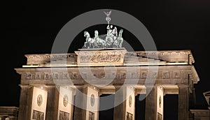 Brandenburg Gate in Berlin, Germany