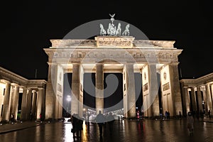 Brandenburg Gate in Berlin, Germany