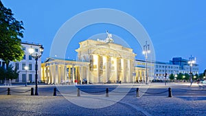 Brandenburg Gate in Berlin, Germany