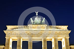 Brandenburg Gate in Berlin, Germany