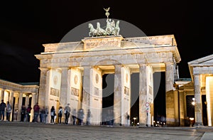 Brandenburg gate in Berlin, germany