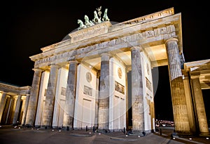 Brandenburg gate in Berlin, germany