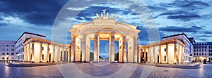 Brandenburg Gate, Berlin, Germany - panorama