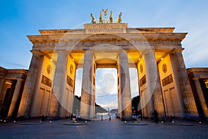 Brandenburg Gate (Brandenburger Tor) Berlin