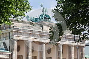 Brandenburg Tor Berlin Germany photo