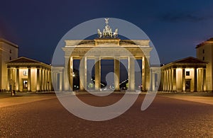 The Brandenburger gate photo