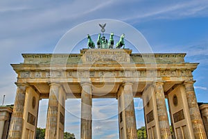 Brandenburger Tor Berlin, east side