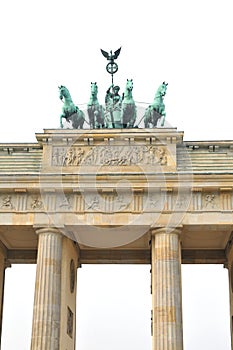 Brandenburger Tor in Berlin, Germany photo