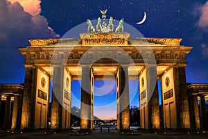Brandenburger Tor at night