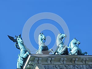 Brandenburger Tor - quadriga photo