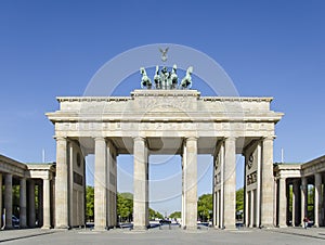 Branderburg gate, Berlin . Germany