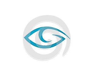 Eye Care vector logo design