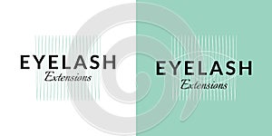 Brandnew eyelash extension logo