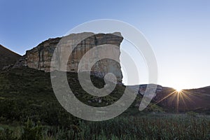 Brandwag Buttress at Golden Gate