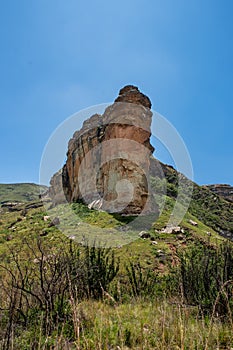 The Brandwag Buttress in Golden Gate Highlands National Park