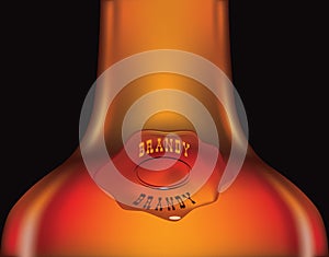 Brandy bottle
