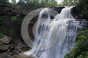 Brandywine falls at Cuyahoga National Park