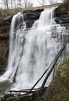 Brandywine Falls in Cuyahoga Valley National Park in northern Ohio