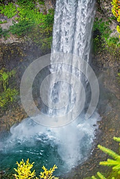Brandywine waterfalls in Brandywine Falls Provincial Park - British Columbia, Canada