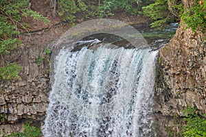 Brandywine waterfalls in Brandywine Falls Provincial Park - British Columbia, Canada