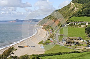 Branscombe beach