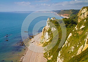 Branscombe beach Devon