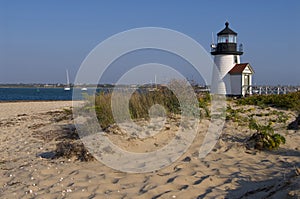 Brant Point Light on Nantucket Island photo