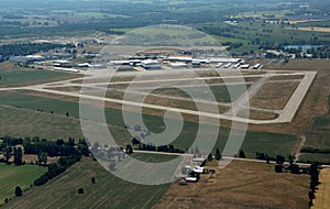 Brantford airport aerial