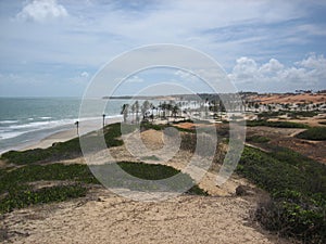 Brasil Desert and ocean