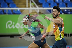 Brasil - Rio De Janeiro - Paralympic game 2016 athletics Terezinha Guilhermina