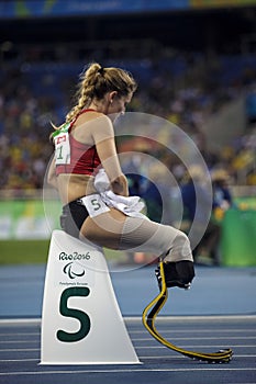Brasil - Rio De Janeiro - Paralympic game 2016 400 meter athletics