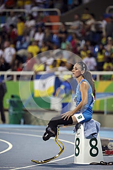 Brasil - Rio De Janeiro - Paralympic game 2016 400 meter athletics