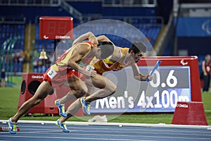 Brasil - Rio De Janeiro - Paralympic game 2016 400 meter athletics