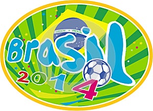 Brasil 2014 Soccer Football Ball