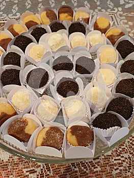 Brasilian brigadeiro sweet photo