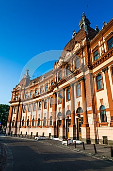 Brasov administration in Romania, neobaroque architecture photo