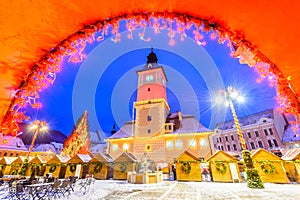 Brasov, Romania - Christmas Market in Transylvania