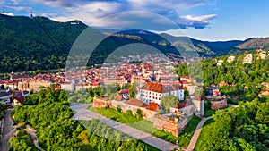 Brasov, Romania - Sunset on Citadel, Transylvania