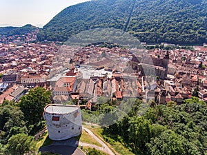 Brasov, Romania, White tower and the Black Church