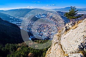 Brasov's Schei seen from Tampa