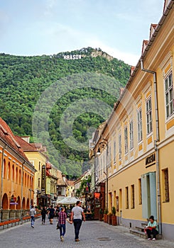 Brasov is a little like Hollywood