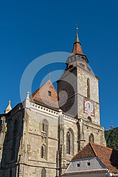 BRASOV, TRANSYLVANIA/ROMANIA - SEPTEMBER 20 : View of the Black