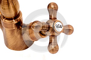 Brass Antique cold tap handle
