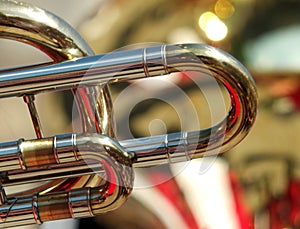 Brass band abstract photo