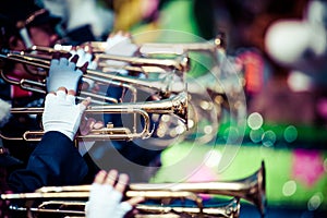 Brass band parade