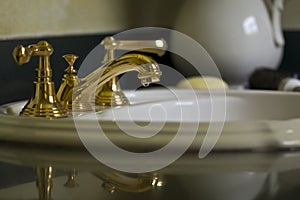 Brass Bathroom Faucet