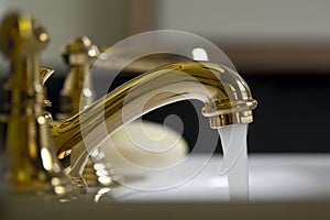 Brass Bathroom Faucet