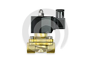 Brass body solenoid valve photo