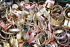 Brass bracelets