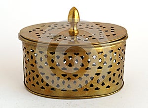 Brass casket